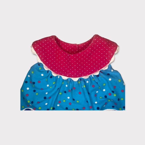 Molly & Millie Mixed Prints Button Top - Picture 2 of 5